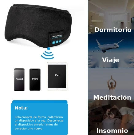 Antifaz Bluetooth con Altavoces Integrados