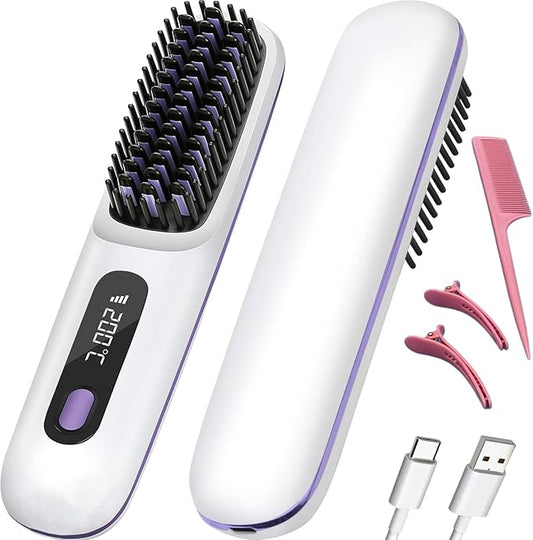 Cepillo alisador de pelo inalámbrico - additional image 4